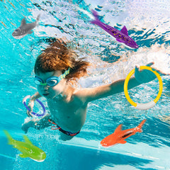 FULLSEXY bright rings are easy to spot in water for playful discovery.