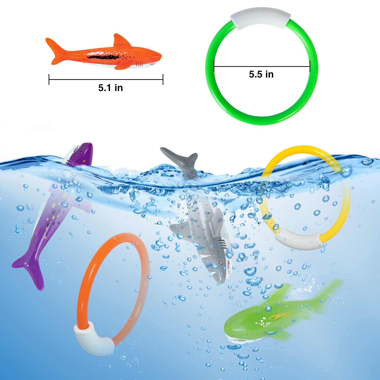 Kids enjoy colorfully designed pool play with FULLSEXY toys.