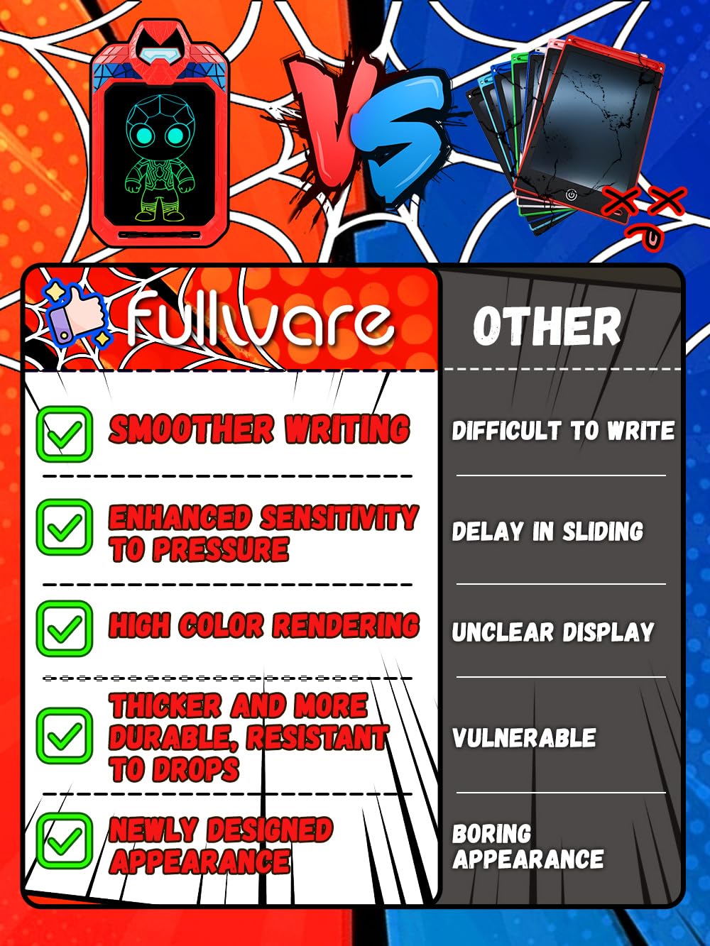 Fullware Mech Iron Hero edition offers durable drawing fun.
