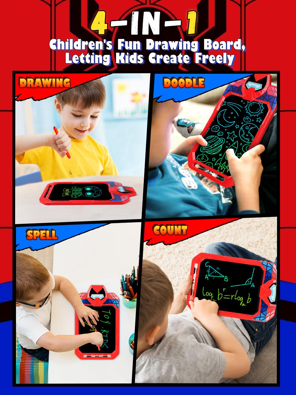 Fullware One-key Erase button makes cleaning fast.
