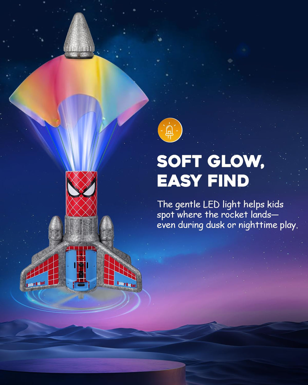 Fullware Rocket Launcher gift-ready for kids aged 6-13