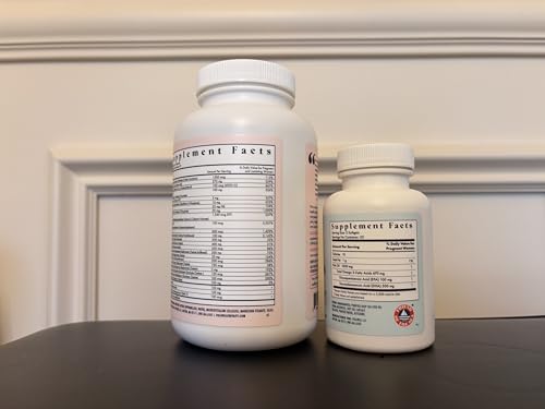 FullWell fish oil softgels glisten signaling omega-3 support for mom and baby