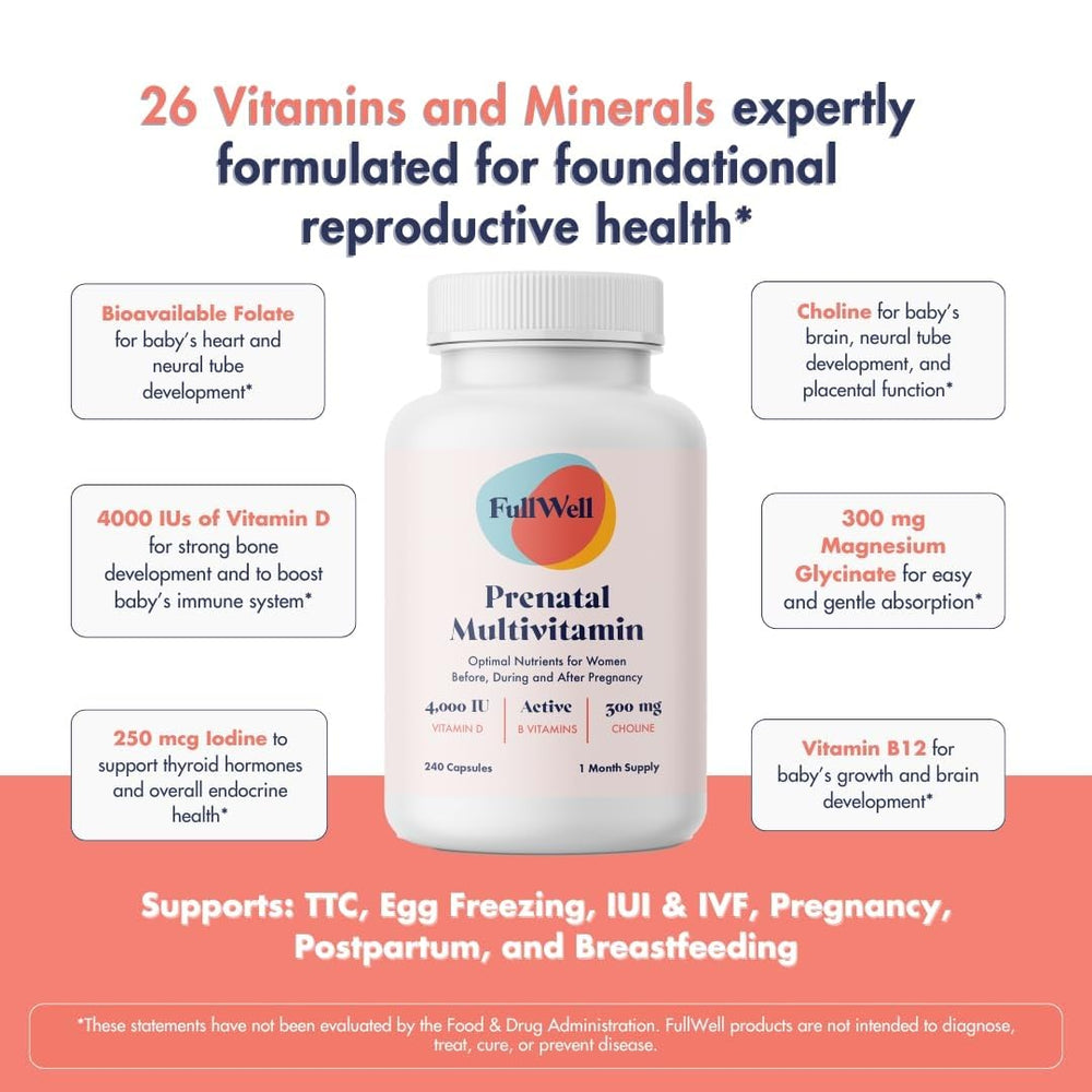 FullWell fish oil capsules beside a glass of water demonstrate effortless daily use