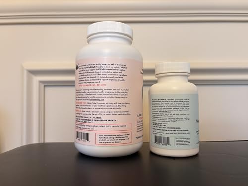 FullWell bottle label close-up shows 26 nutrients at a glance