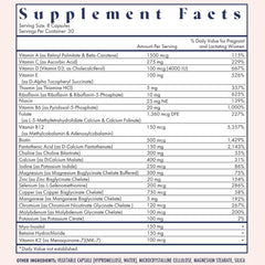 FullWell Prenatal Multivitamin capsules closeup highlights essential nutrients
