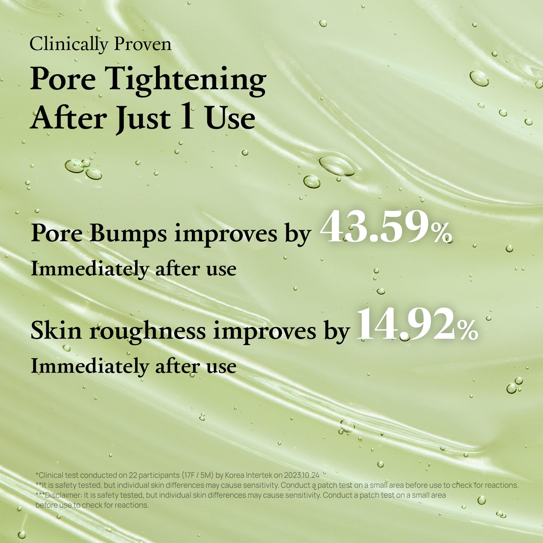 Step-by-step use guide showing morning or evening routine.