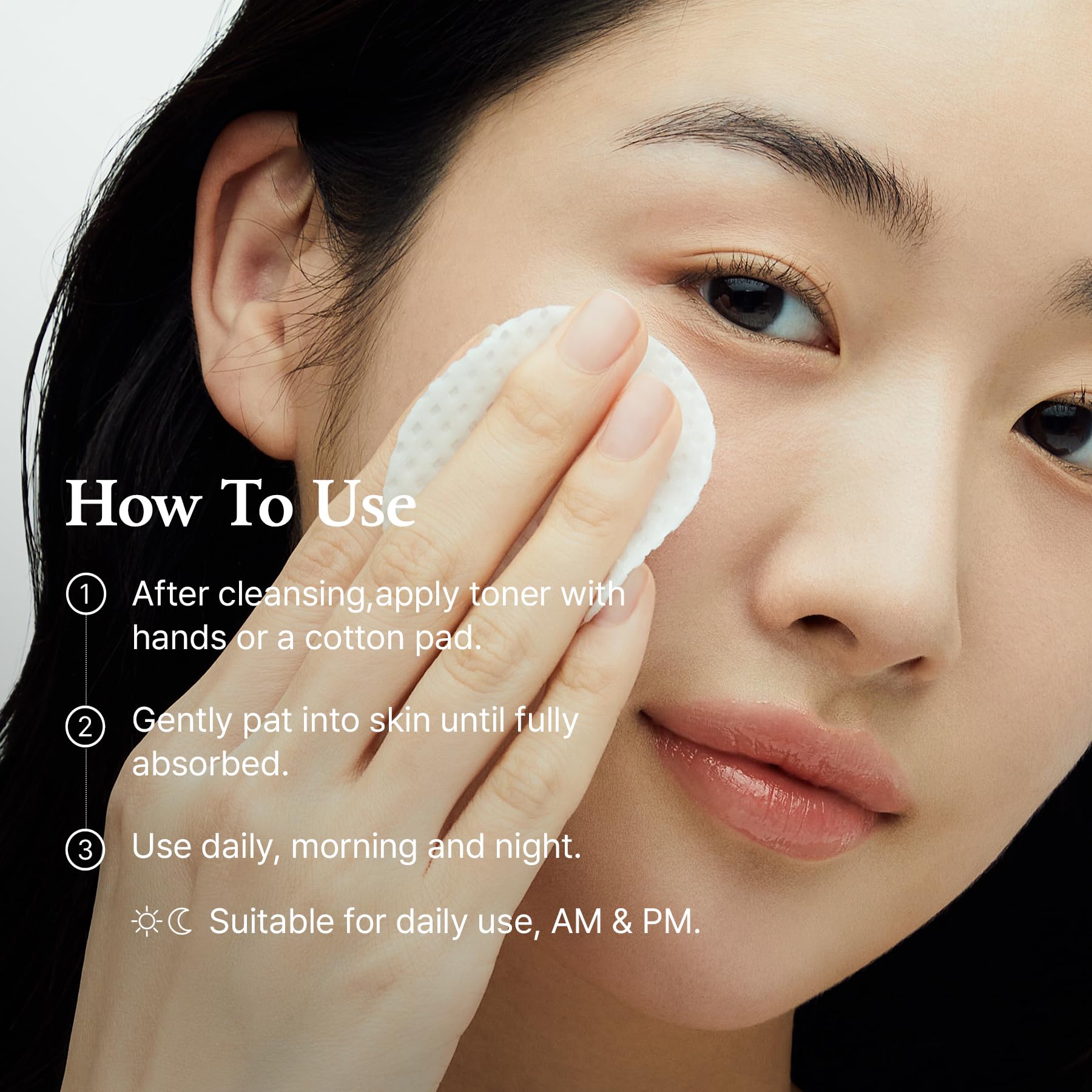 FULLY Green Tomato Toner table-top display emphasizes clean, minimal skincare aesthetic.