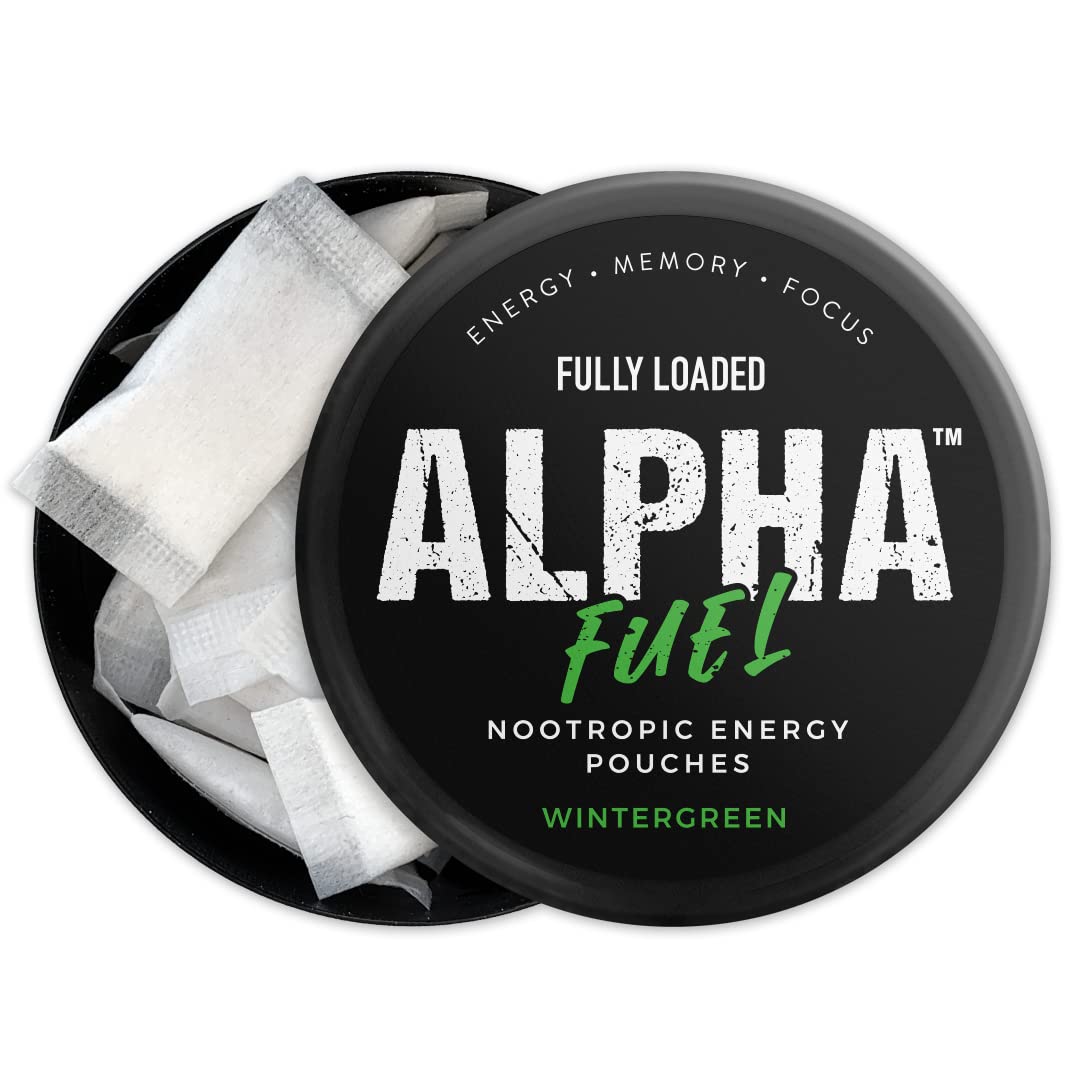 Fully Loaded Bullseye Alpha Fuel pouch between cheek and gum for fast absorption