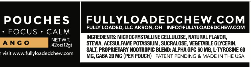 Fully Loaded Bullseye can shows approximately 15 pouches for daily use.