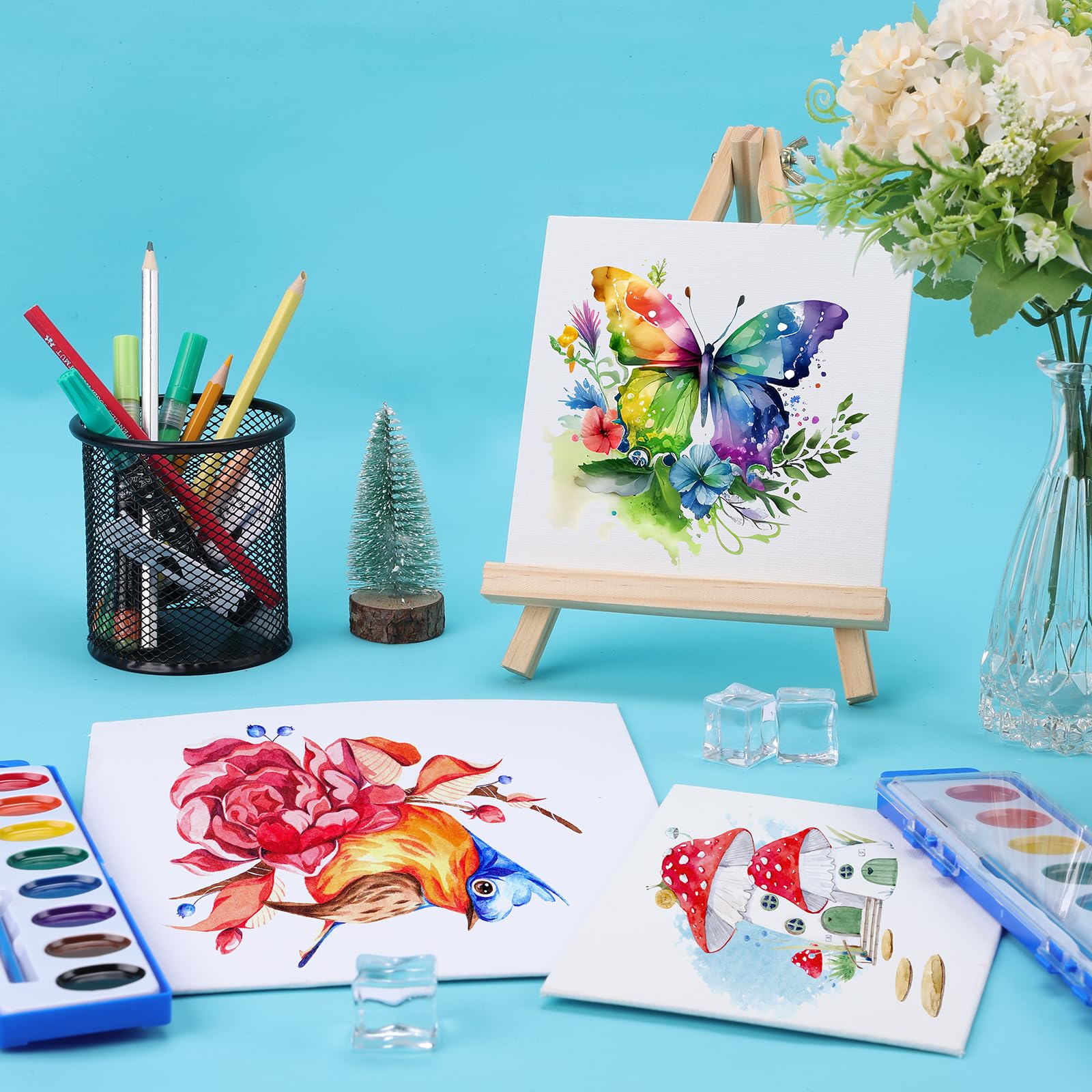 FUMILE classroom watercolor kit supports group art projects and learning.