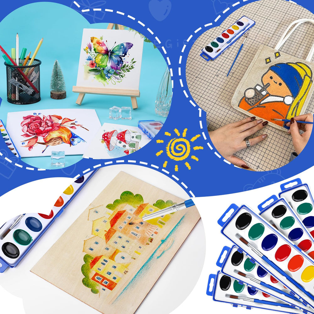 FUMILE travel-friendly watercolor set designed for art on the move.