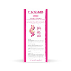 Fun In brush applicator close-up showcases mess-free, easy application.