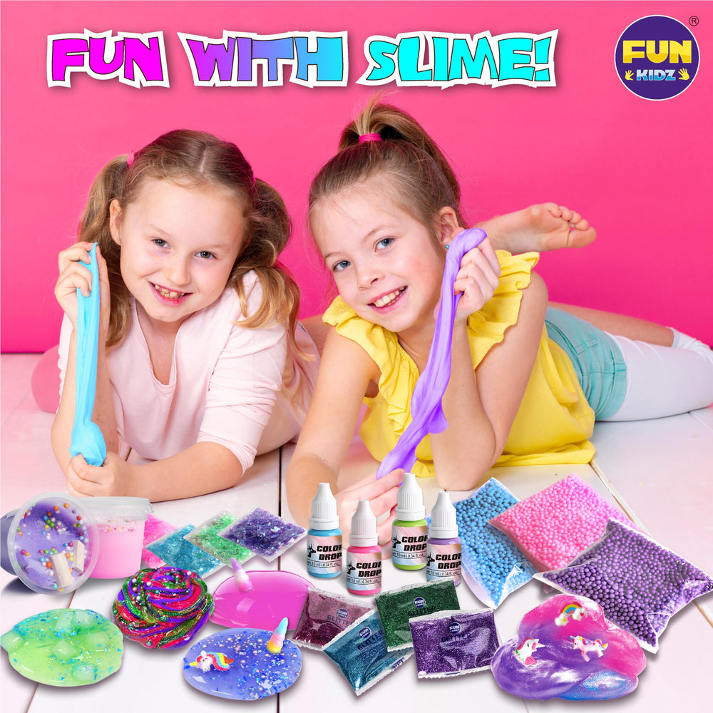 FUN KIDZ butter slime pull demonstrates silky, pliable consistency