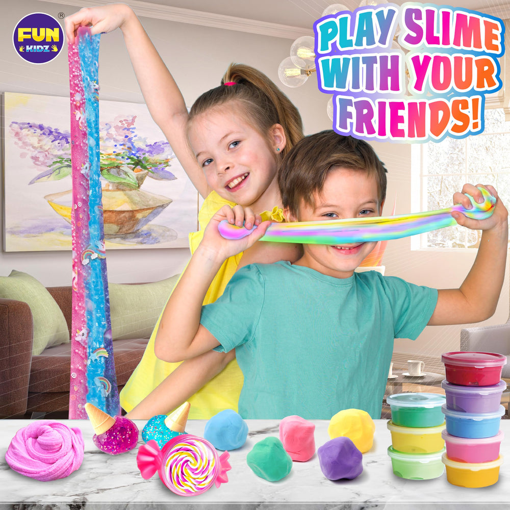 FUN KIDZ cloud slime texture invites fluffy hands on play and creativity