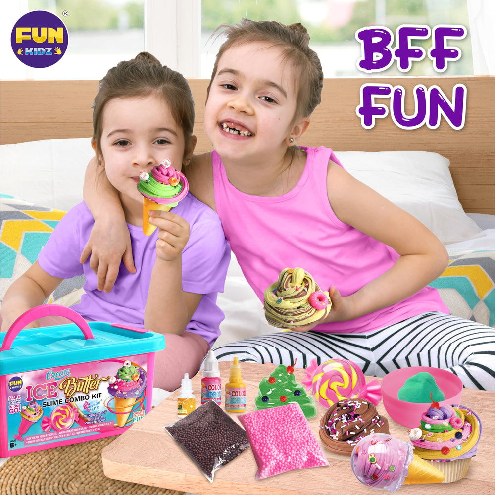 FUN KIDZ Butter Slime Kit charms for personalized slime designs