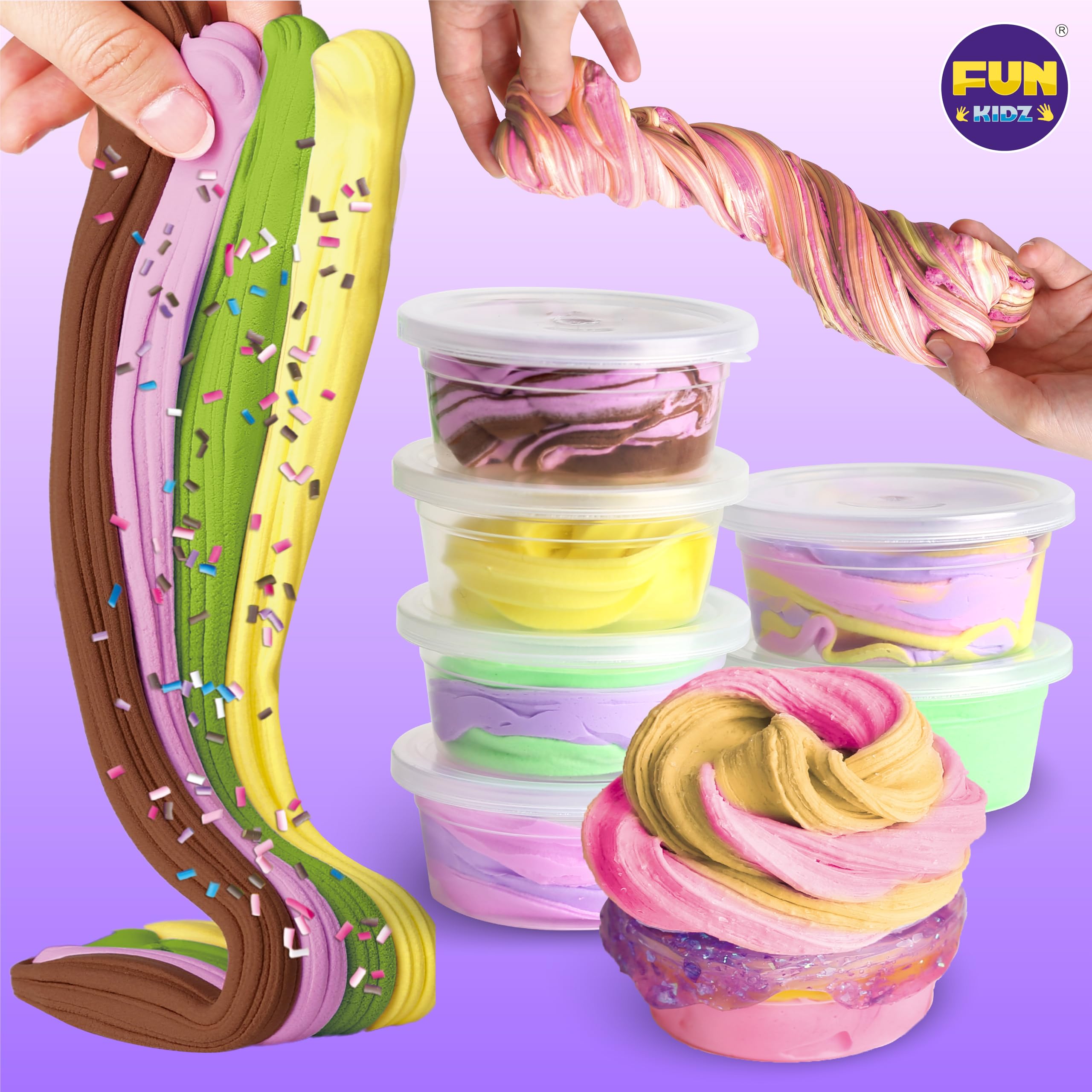 FUN KIDZ Butter Slime Kit family activity for bonding