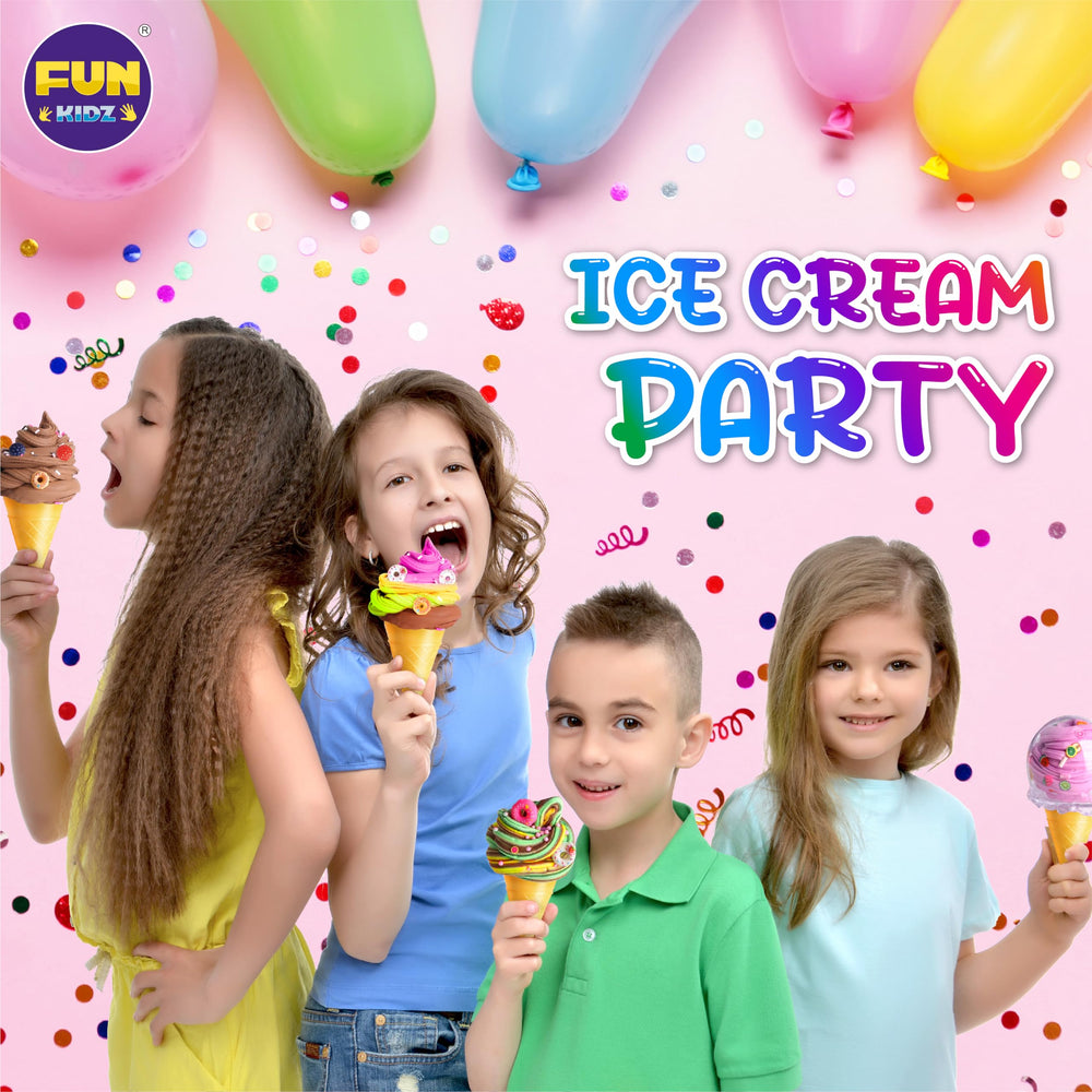 FUN KIDZ Butter Slime Kit shareable slime pack for group play