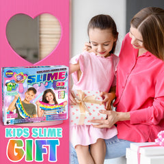 FUN KIDZ pre made slime packs image highlights ready to use colors for quick crafting