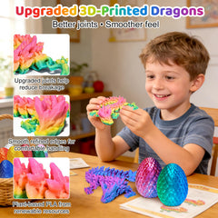 Fun Little Toys 12-color dragon set boosts instant recognition and sharing.