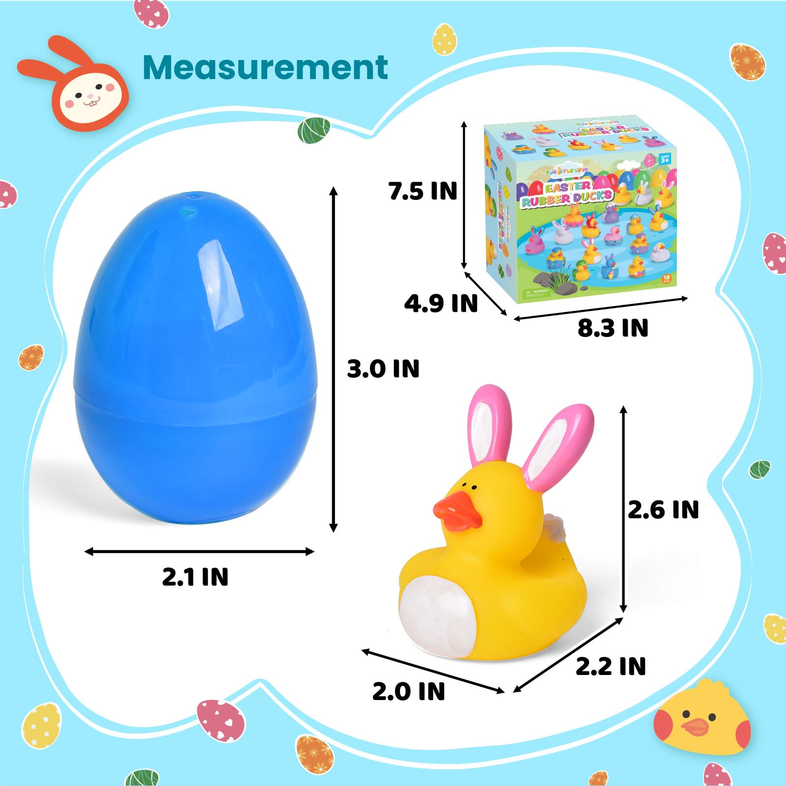 FUN LITTLE TOYS soft rubber ducks endure splashy tub play.