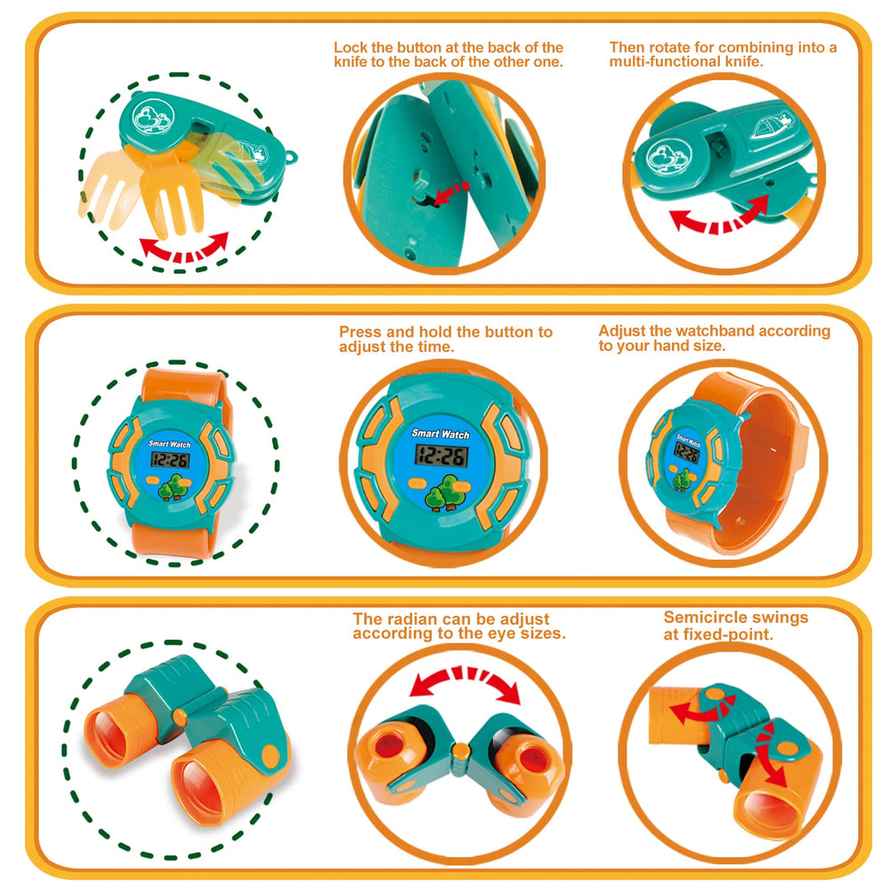 FUN LITTLE TOYS compact binoculars encourage kid-friendly exploration.