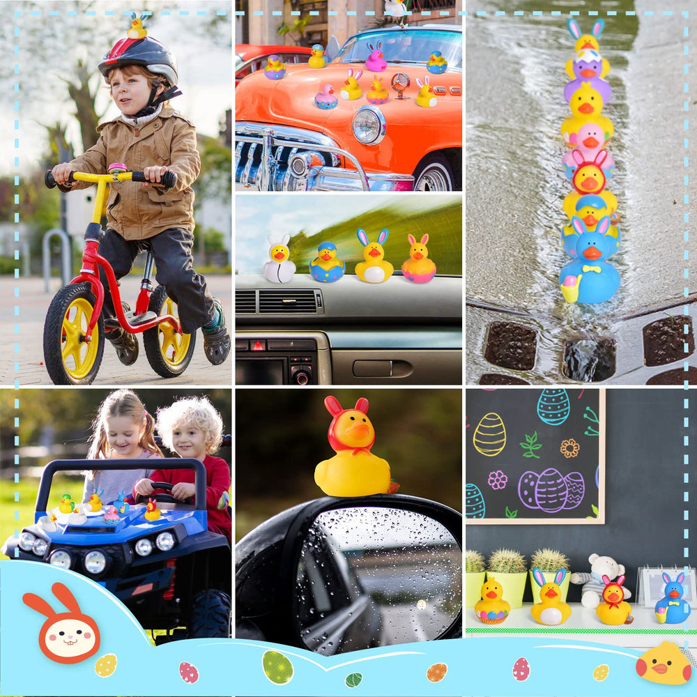 FUN LITTLE TOYS snow ducks figures spark creative storytelling at bath time.