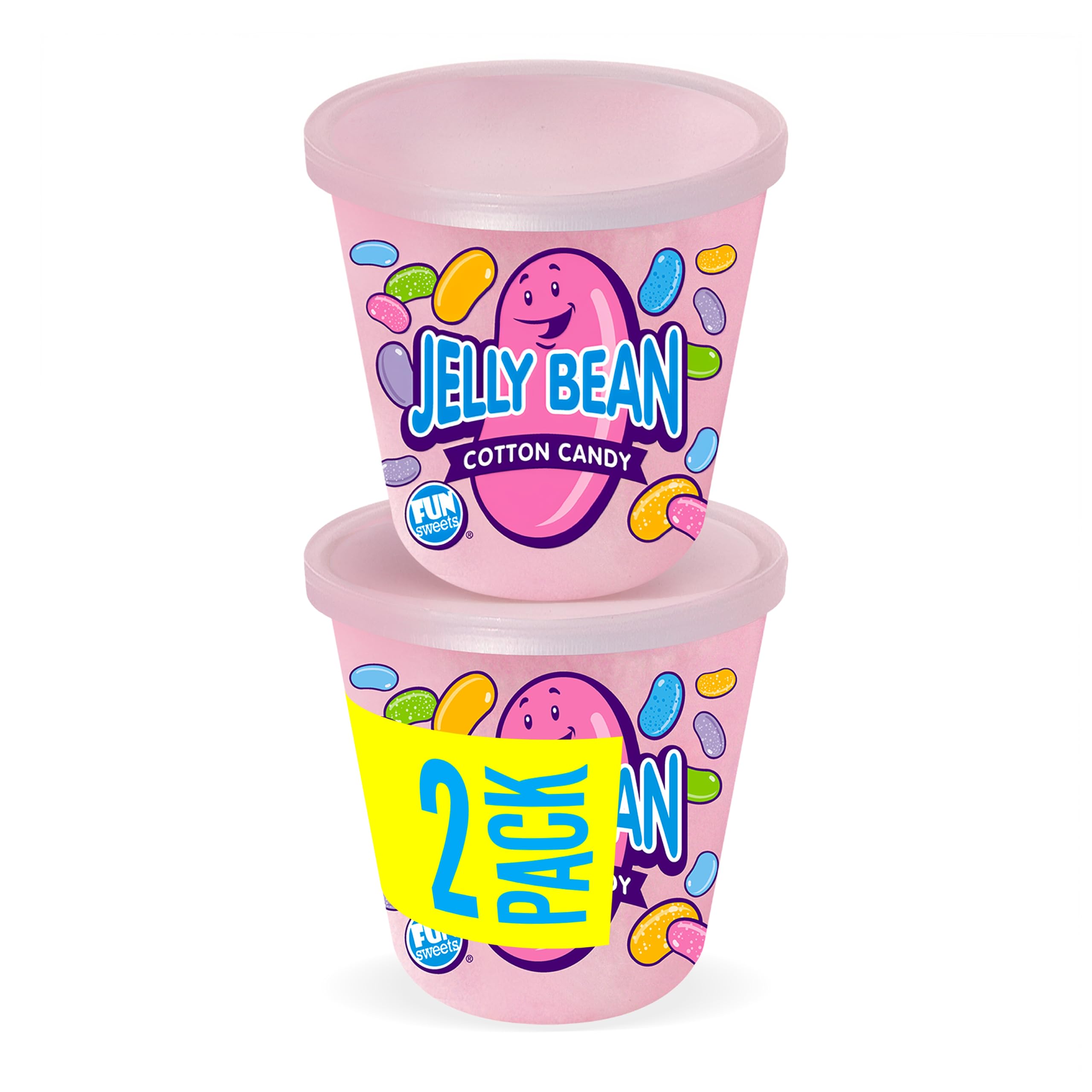 Fun Sweets cotton candy tub for lunchboxes and school events
