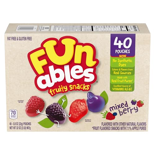 Funables box on a lunch table for school or work