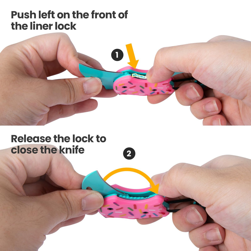 FUNBRO ABS-handle lightweight knife ideal for carry and quick access