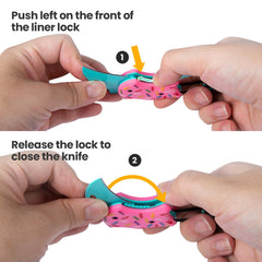 FUNBRO ABS-handle lightweight knife ideal for carry and quick access