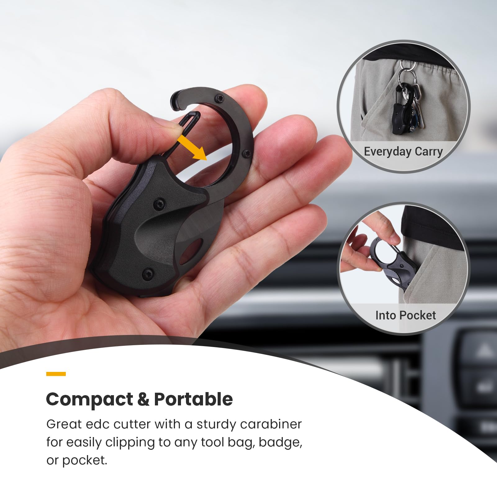 FUNBRO outdoor uses camping and hiking showing versatile cutting capability