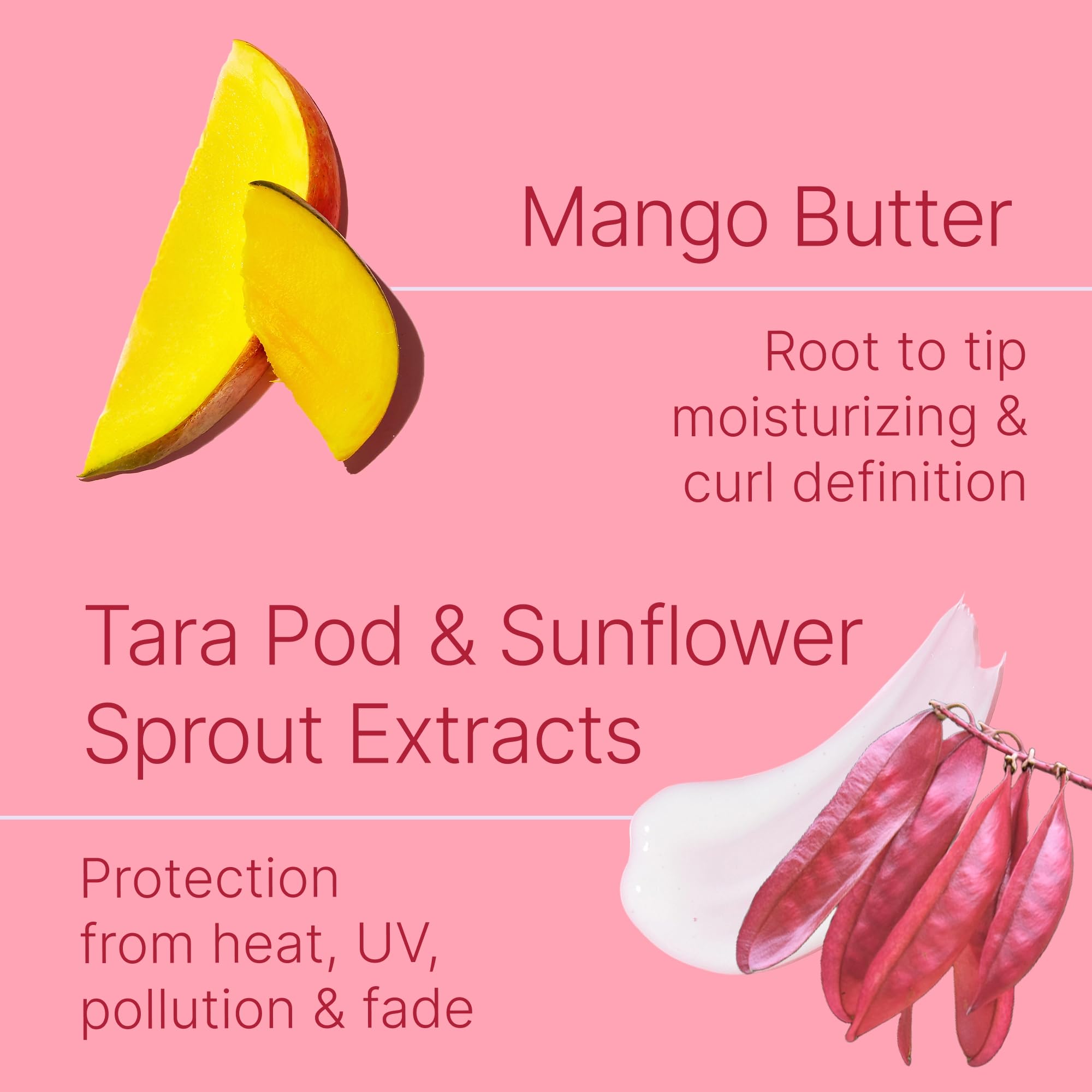 Function of Beauty Curly Leave-In mango butter moisture.