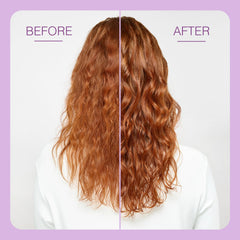 Function of Beauty Wavy Hair Mask with argan oil boosts shine.