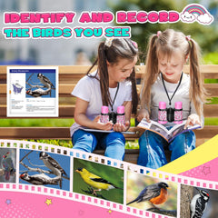 FunforFun Unicorn Binoculars canvas storage bag keeps gear organized on trips.