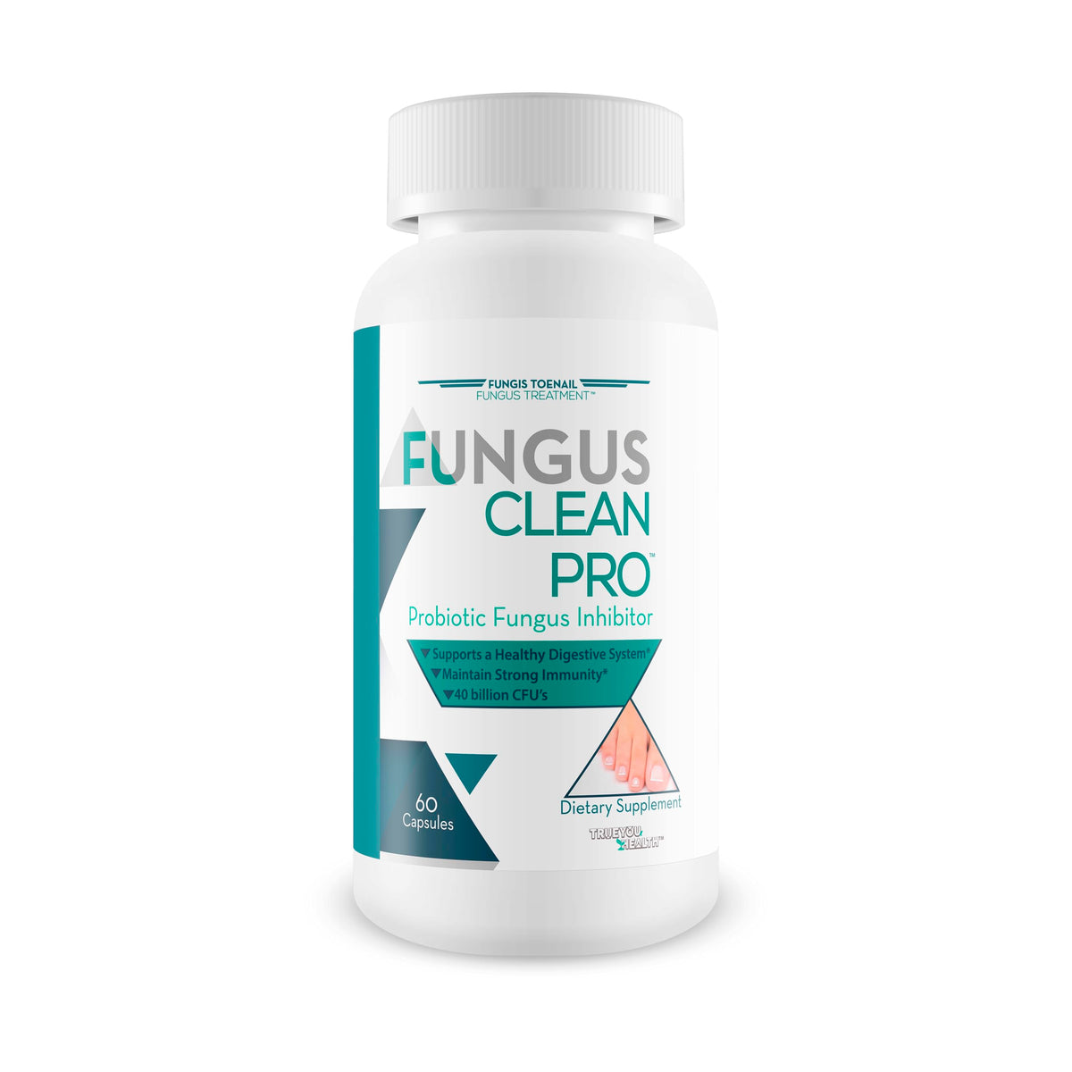 Fungis Toenail Fungus Treatment bottle with 11-strain probiotic for daily immune support.