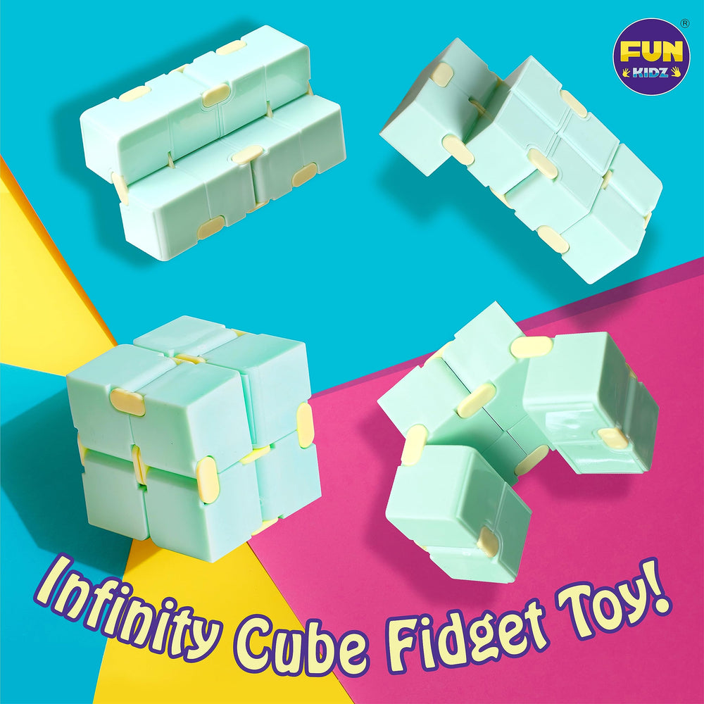 FunKidz Braided Mesh Tubes for creative fidget play
