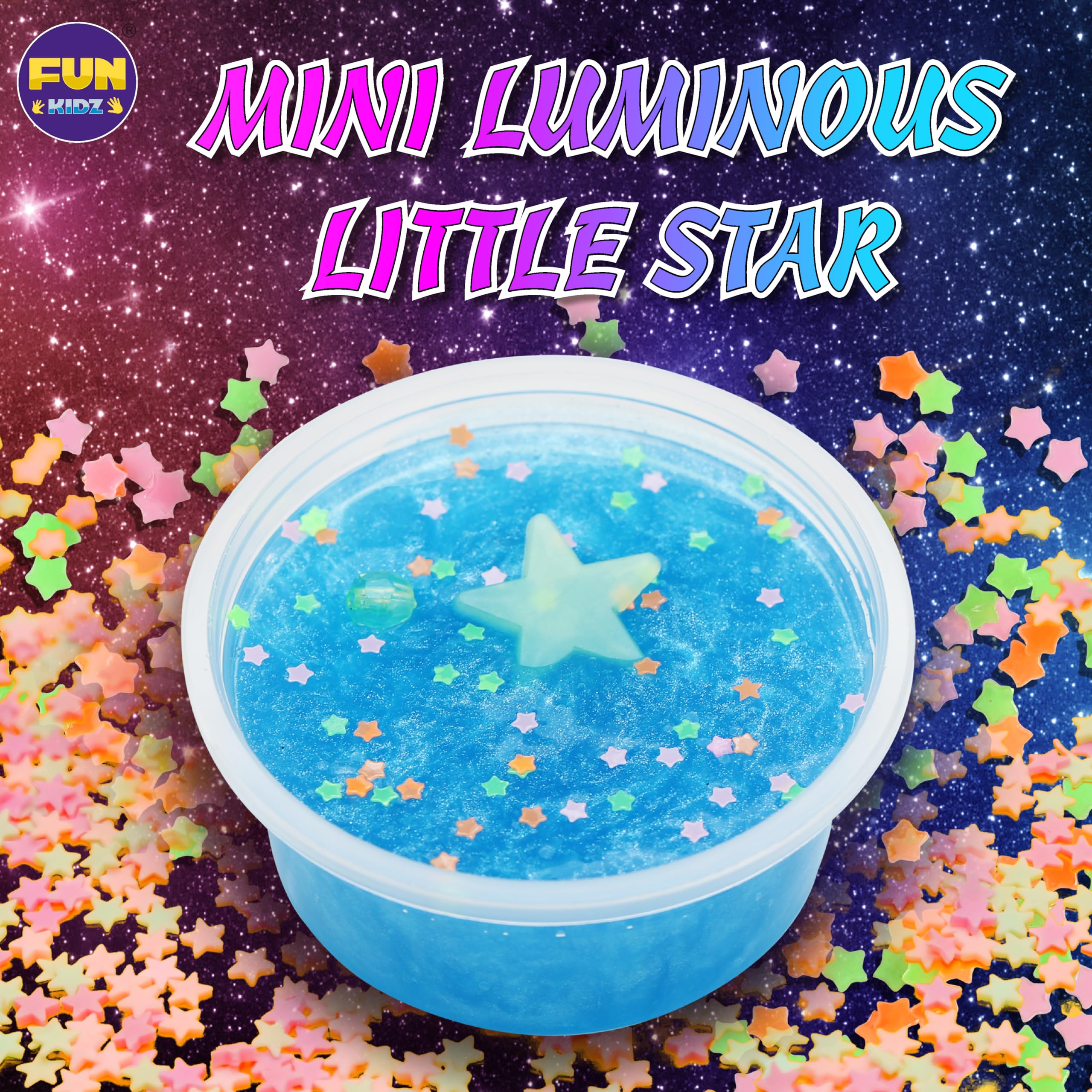FunKidz slime provides stress-relief play and focus.
