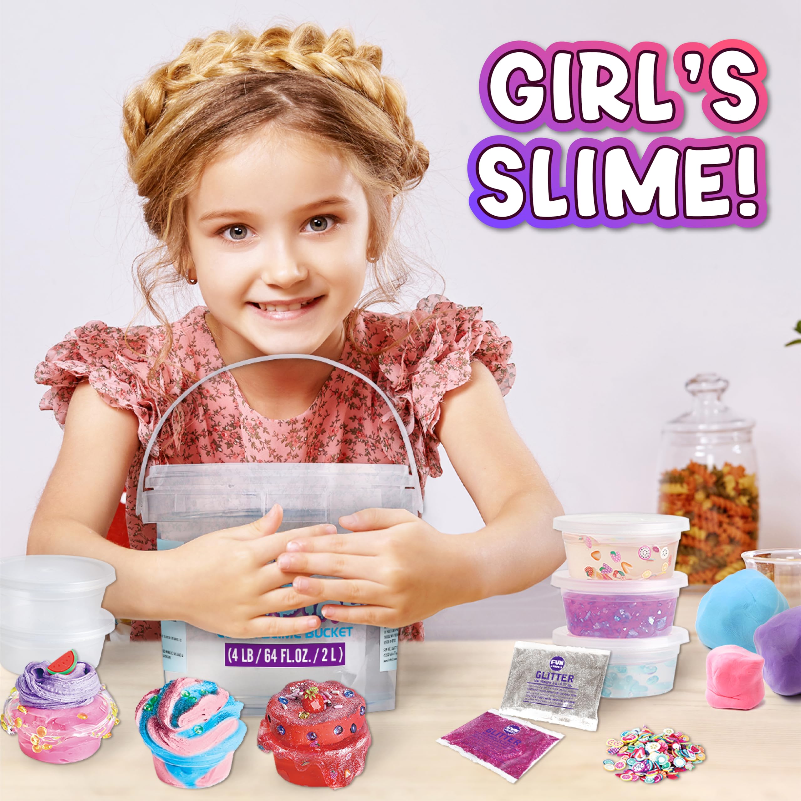 FUNKIDZ variety slime styles for creative experimentation with textures and colors.