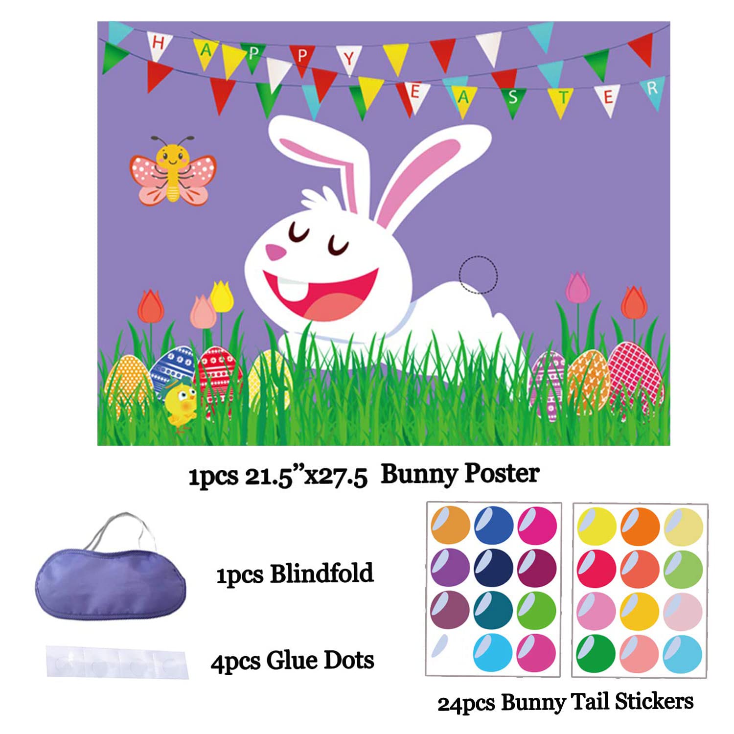 Funnlot Easter soft eye cover for precise tail placement