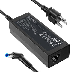 FunnyEra 65W HP laptop charger with blue tip for reliable travel power