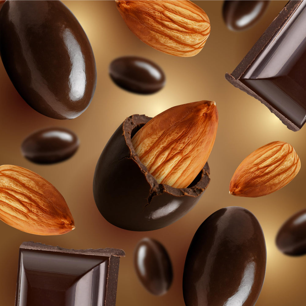 FUNTASTY baking-friendly almonds folded into brownies and desserts