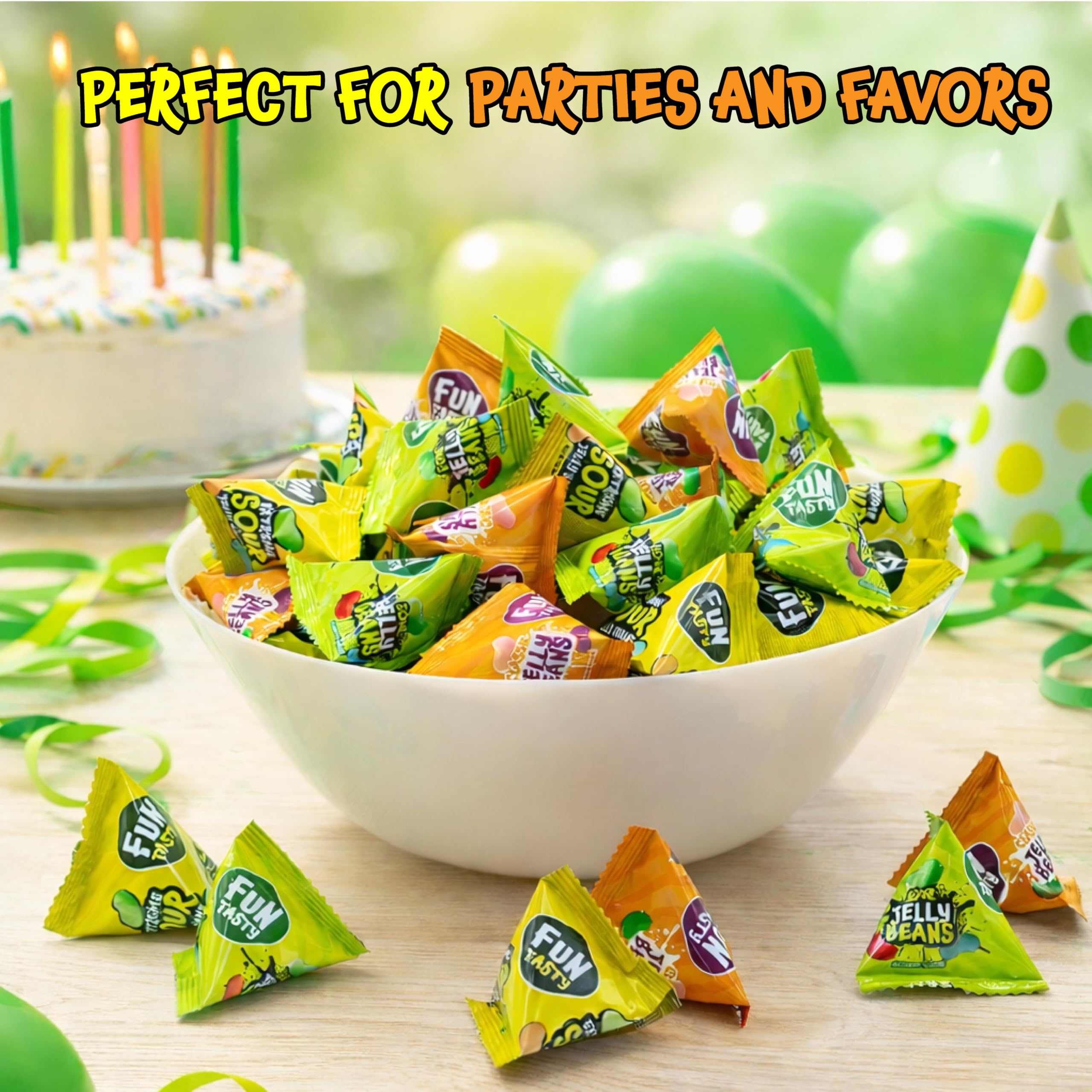 Funtasty Jelly Beans Easter candy basket addition for gift bags and hunts.