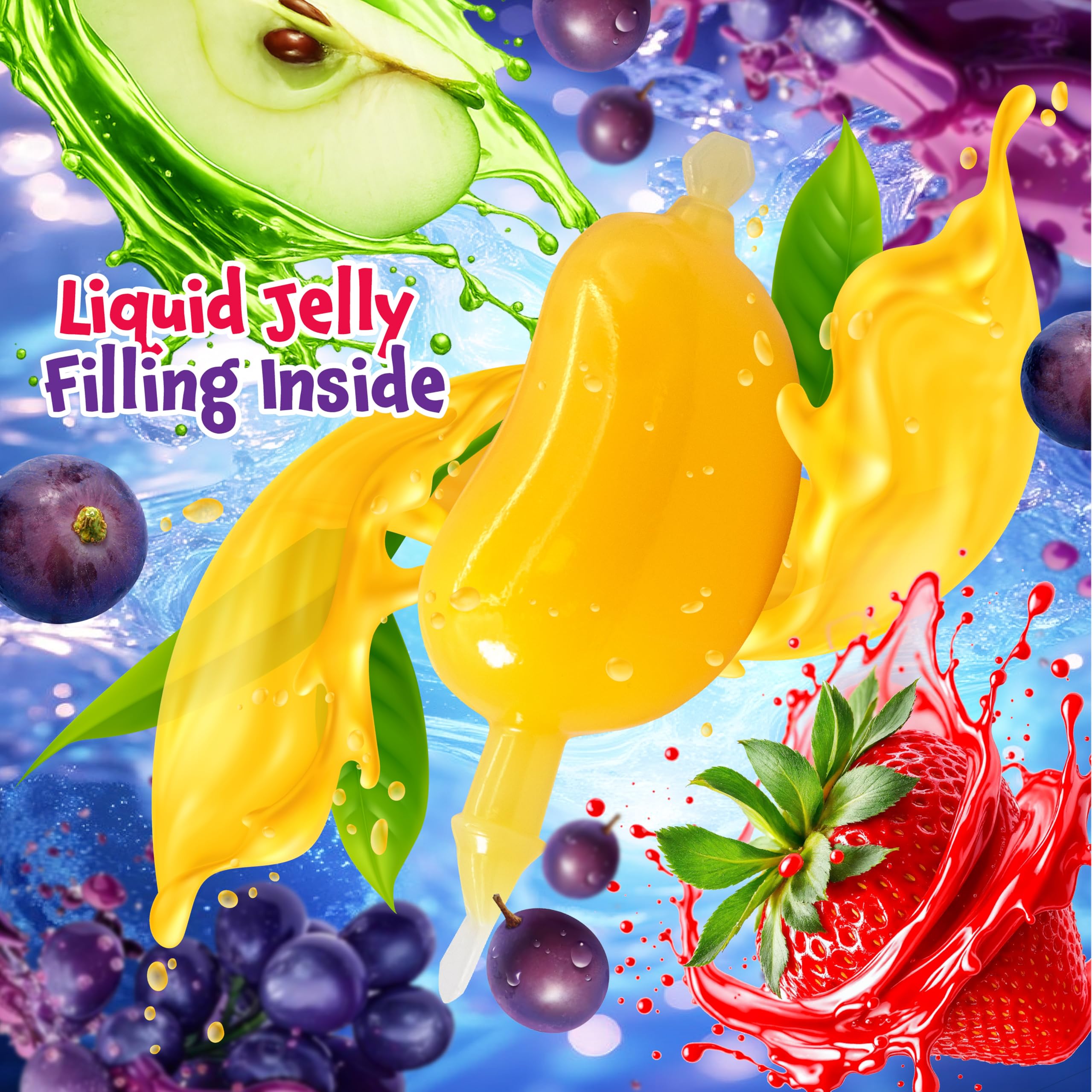 FUNTASTY jellies pineapple flavor great for summer treats