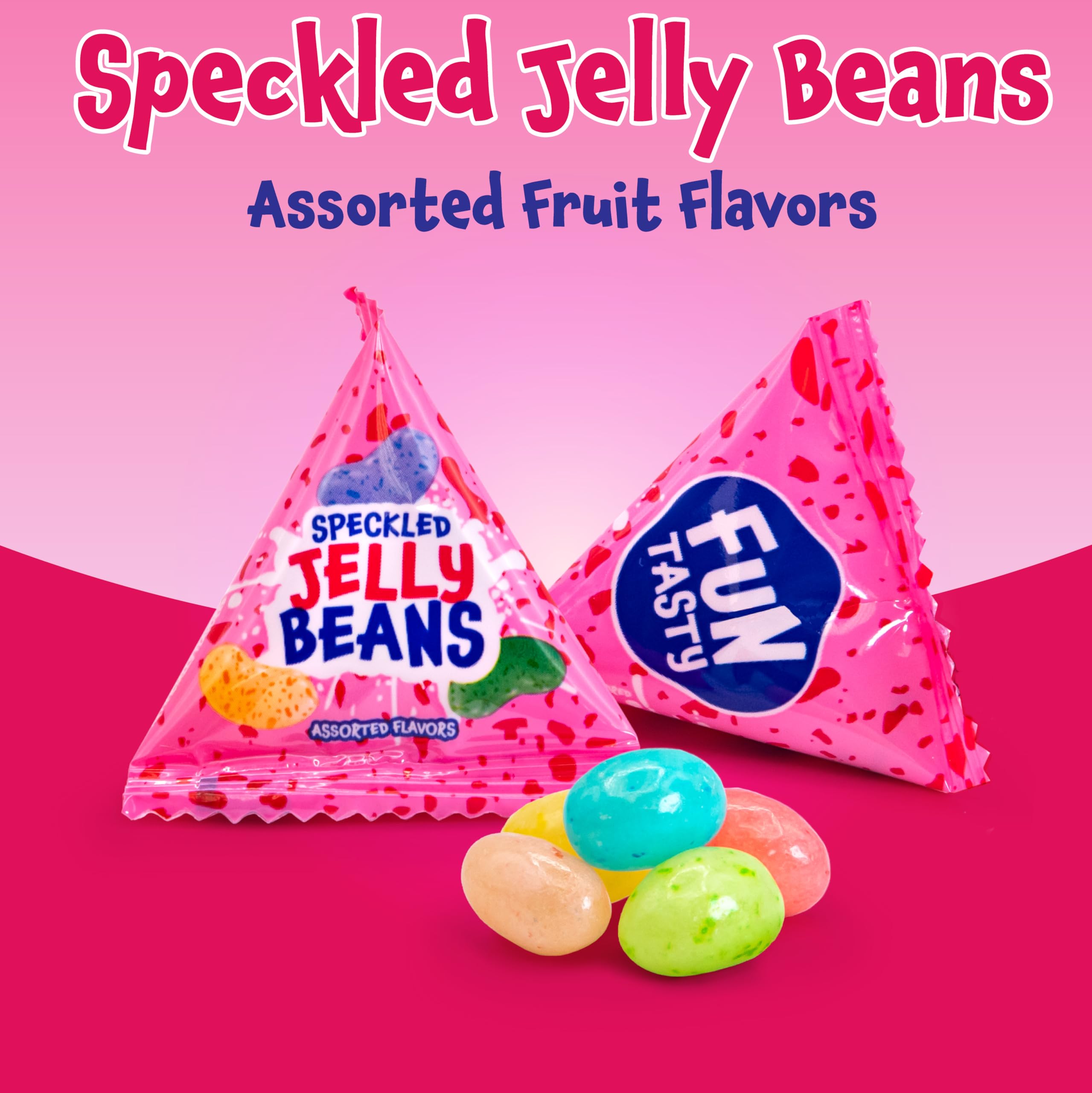 FUNTASTY Jelly Beans display of fruity flavors for candy buffets and events.