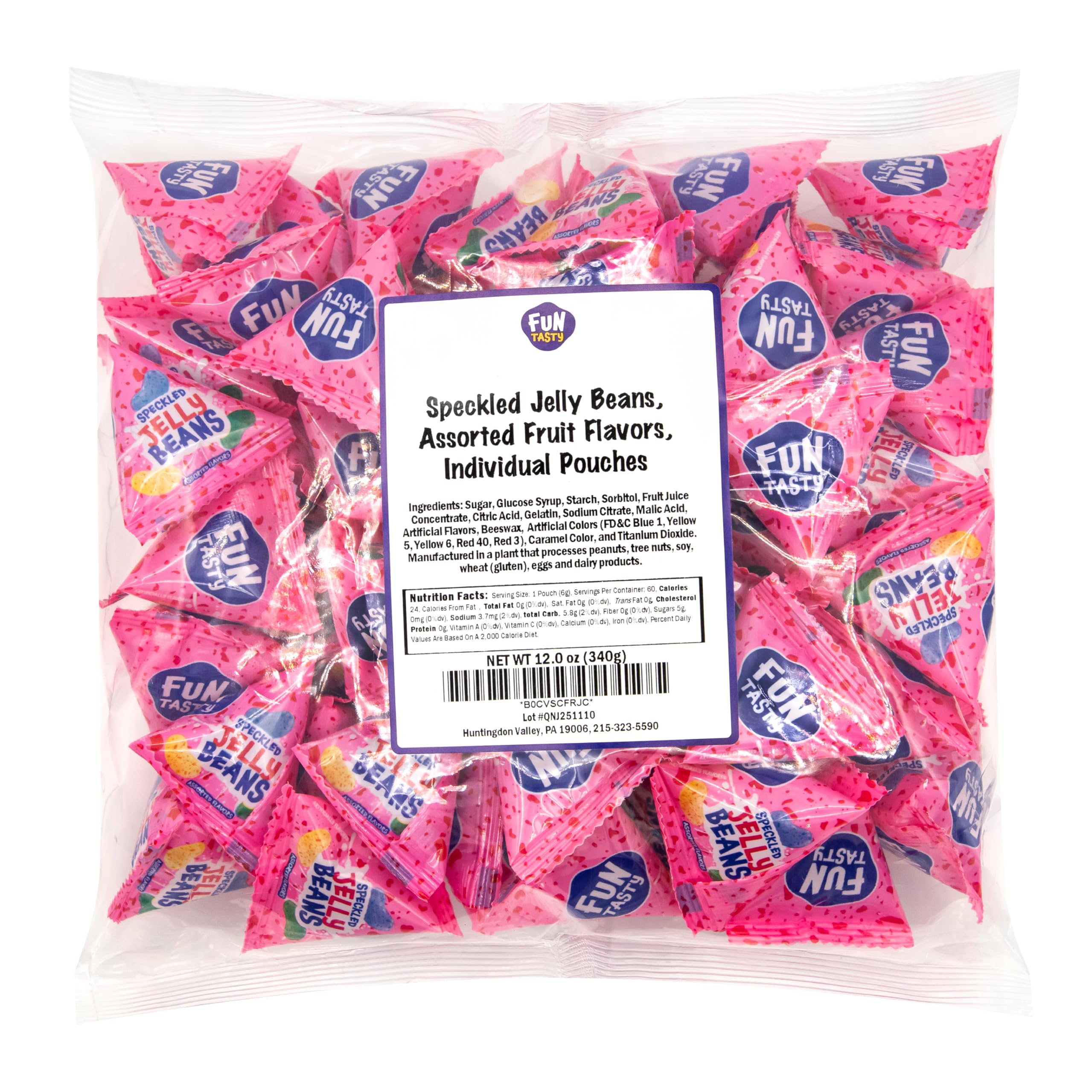 FUNTASTY Jelly Beans gender reveal candy for coordinated celebrations.
