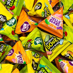 Funtasty Jelly Beans mini-pack front view ideal for grab-and-go party favors.