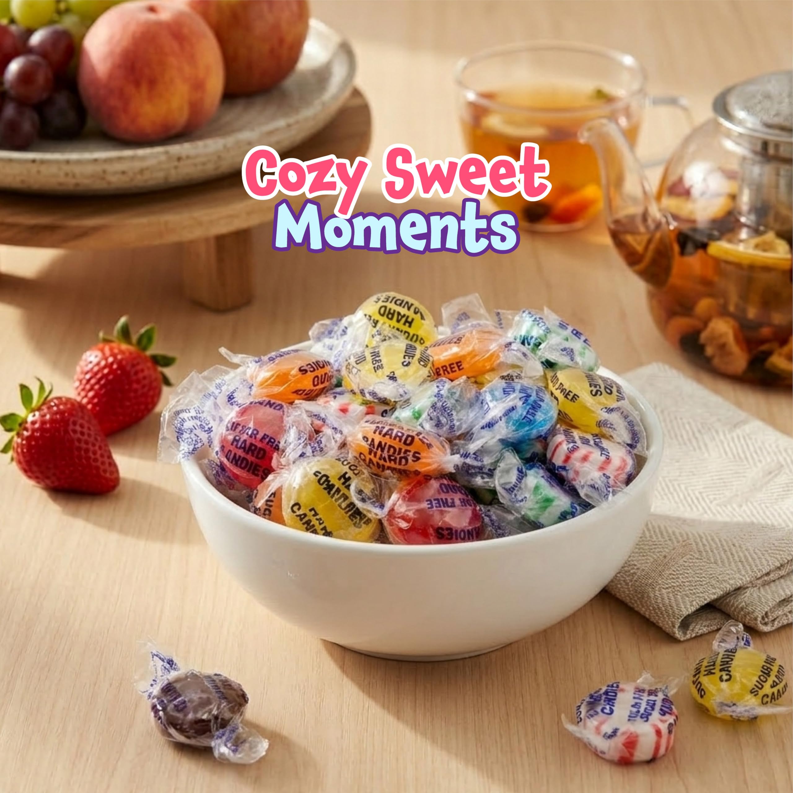 FUNTASTY office candy bowls ready for break-room sharing.