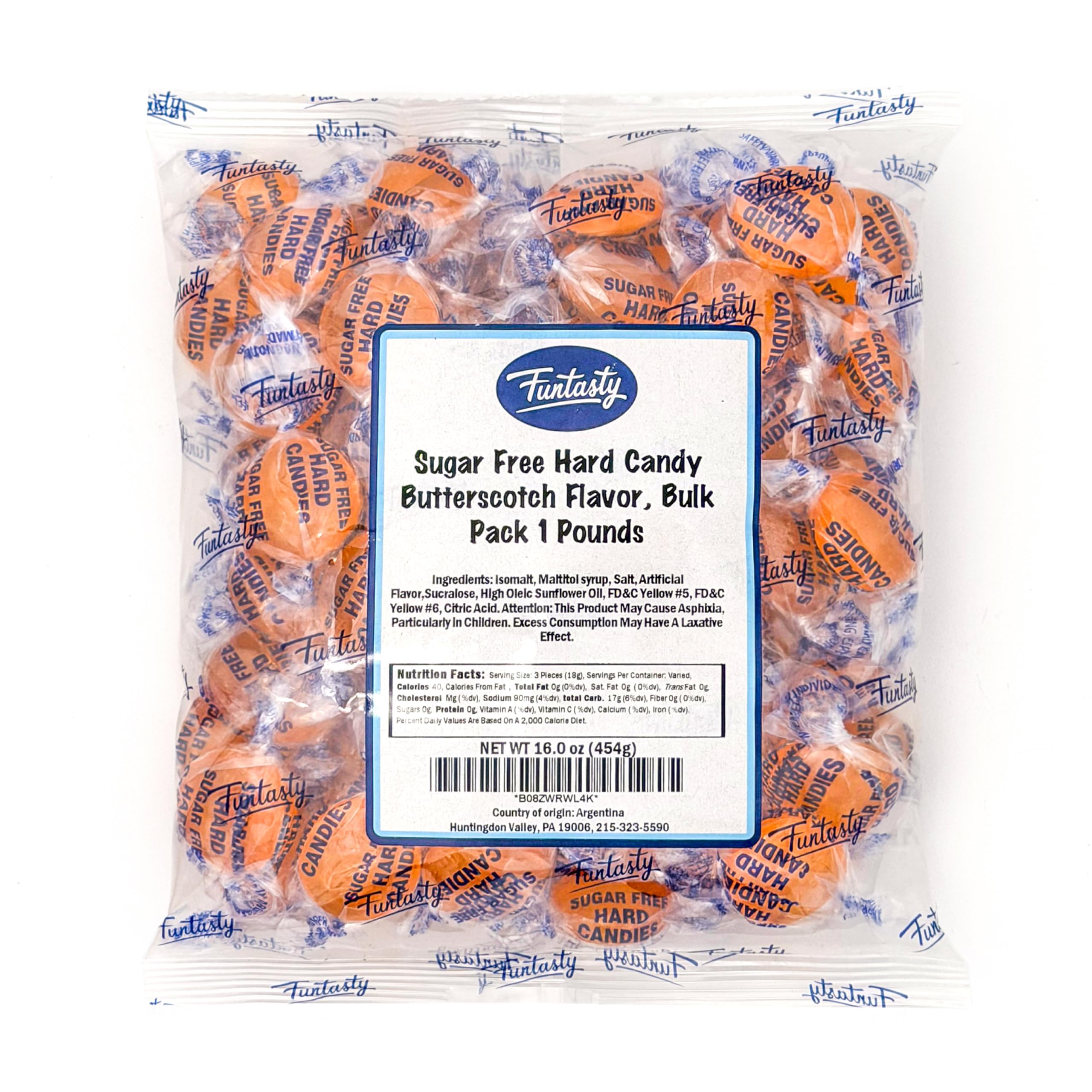 FUNTASTY packaging shot emphasizes a generous 1-pound bag ready to share.