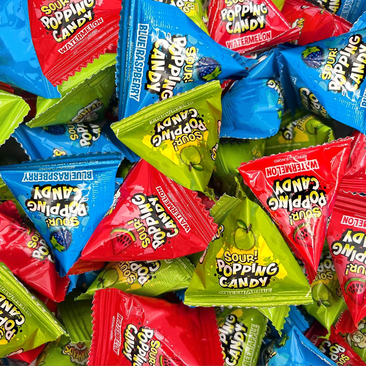 FUNTASTY Sour Popping Rocks pack showing tangy flavors and popping texture for Easter fun