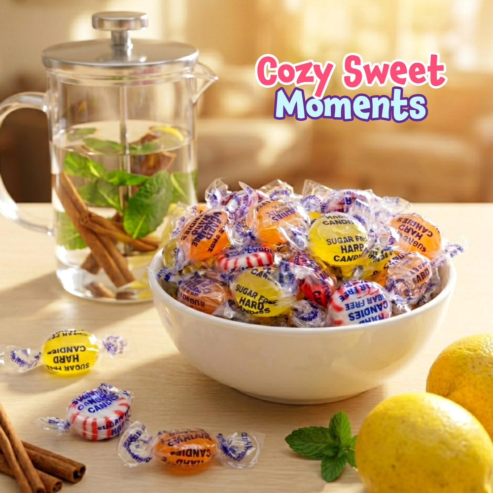 FUNTASTY cinnamon flavor sugar free candy bold spice